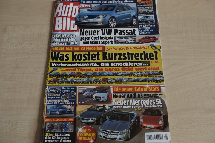 Deckblatt Auto Bild (05/2008)